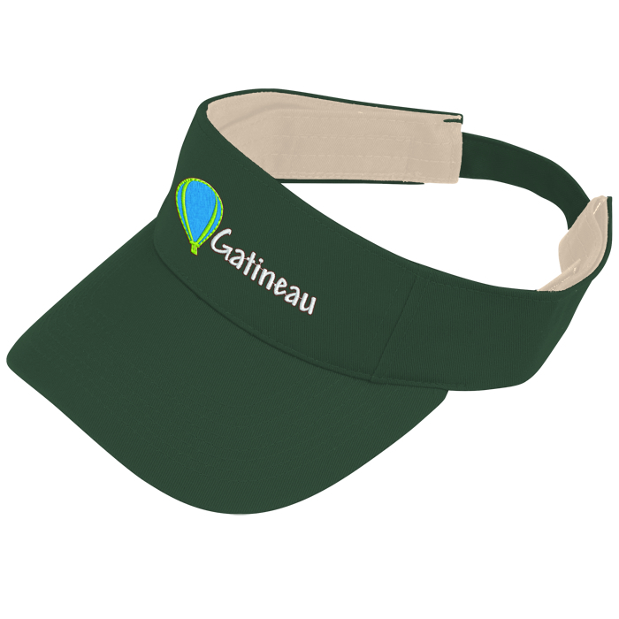 Custom Cotton Twill Visor - 24 hr