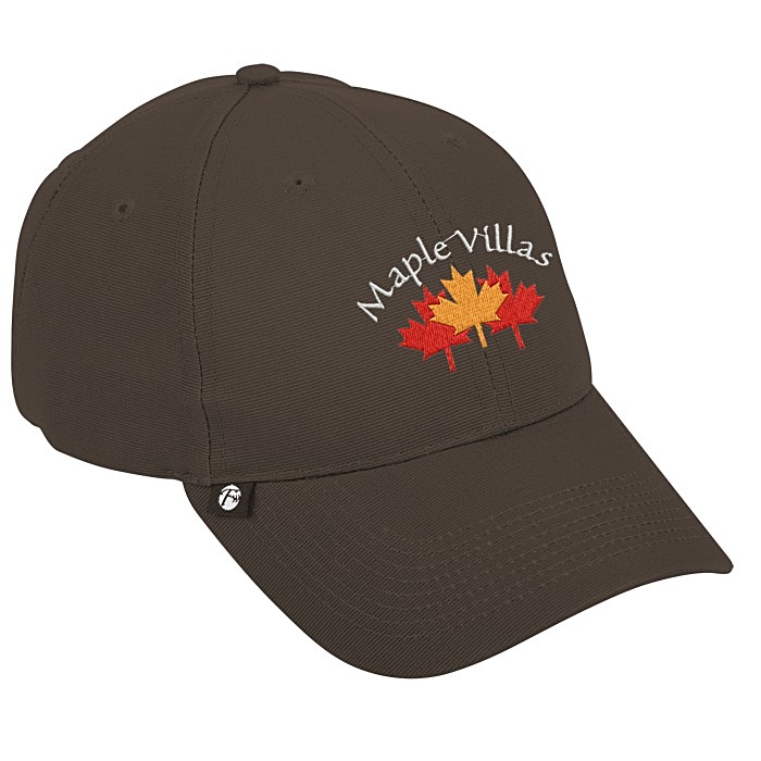 Custom Microcord Golf Cap with Tee Holder - 24 hr