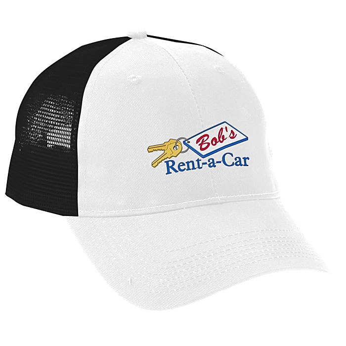 Custom Trucker Mesh Cap - 24 hr