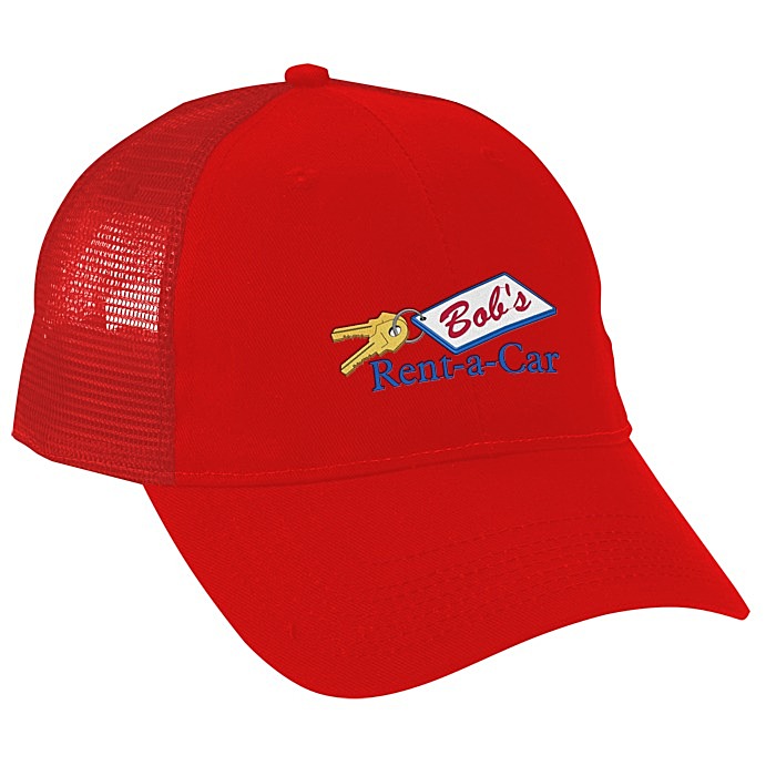 Custom Trucker Mesh Cap - 24 hr
