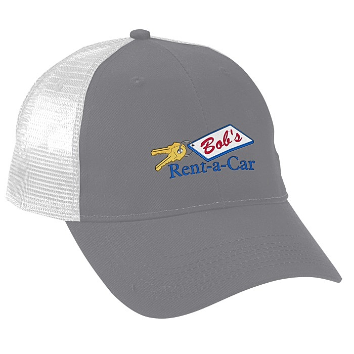 Custom Trucker Mesh Cap - 24 hr