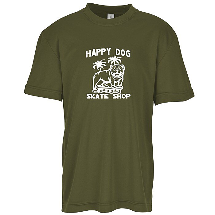 Custom Zone Performance Tee - Youth - Screen