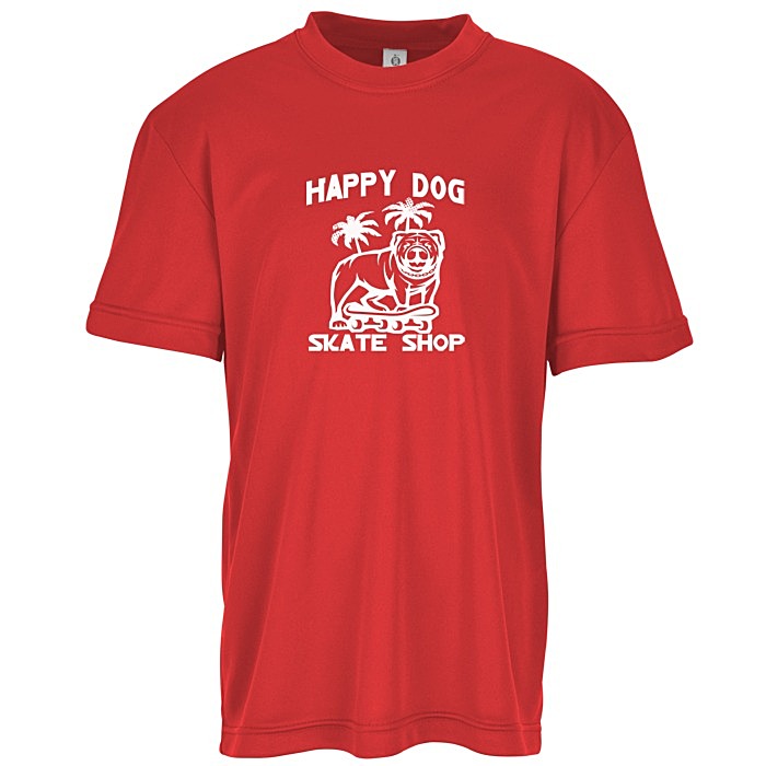 Custom Zone Performance Tee - Youth - Screen