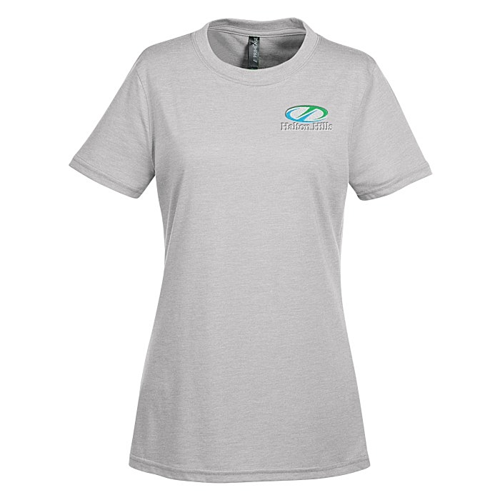 Custom Primease Tri-Blend Tee - Ladies' - Embroidered