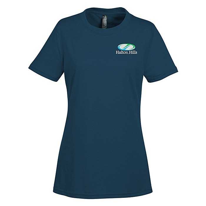 Custom Primease Tri-Blend Tee - Ladies' - Embroidered