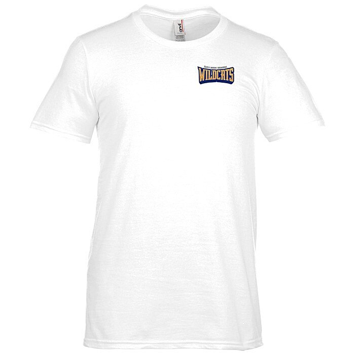 Custom Gildan Lightweight T-Shirt - Men's - Embroidered