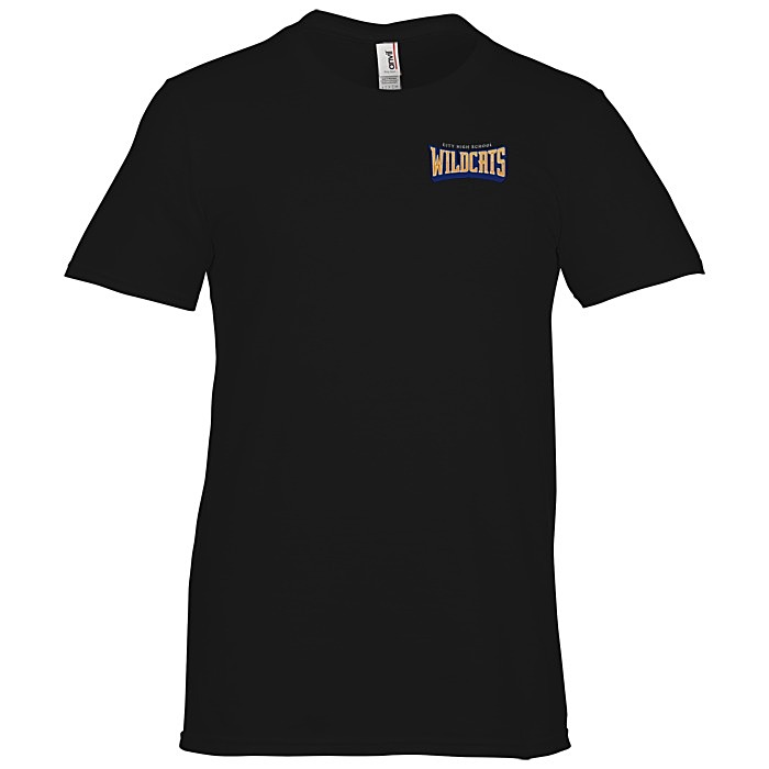 Custom Gildan Lightweight T-Shirt - Men's - Embroidered