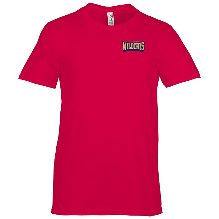 Custom Gildan Lightweight T-Shirt - Men's - Embroidered