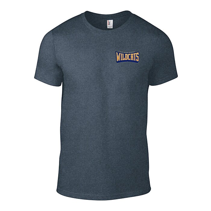 Custom Gildan Lightweight T-Shirt - Men's - Embroidered