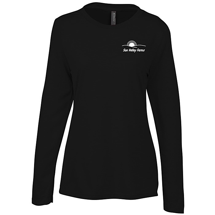 Custom Primease Tri-Blend Long Sleeve Tee - Ladies' - Screen
