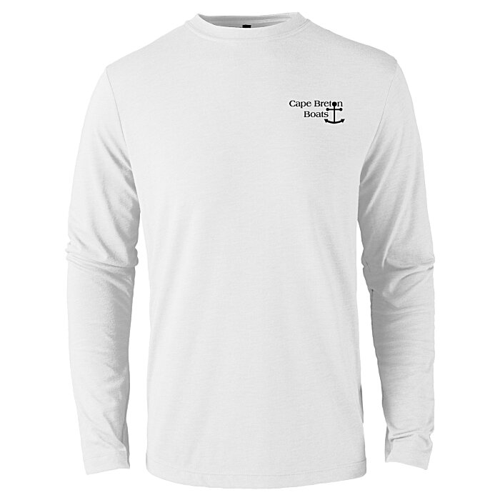 Custom Primease Tri-Blend Long Sleeve Tee - Men's - Screen