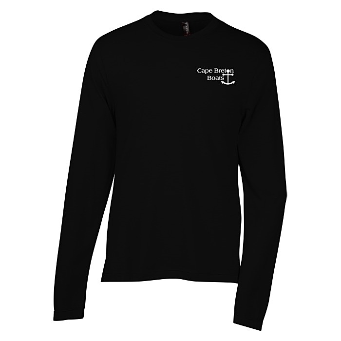 Custom Primease Tri-Blend Long Sleeve Tee - Men's - Screen