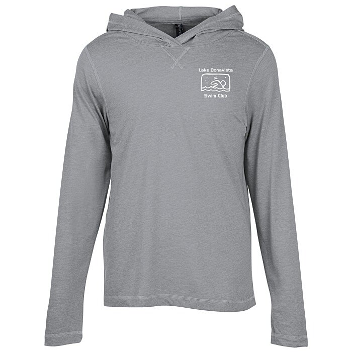 Custom Primease Tri-Blend Hooded Tee - Men's