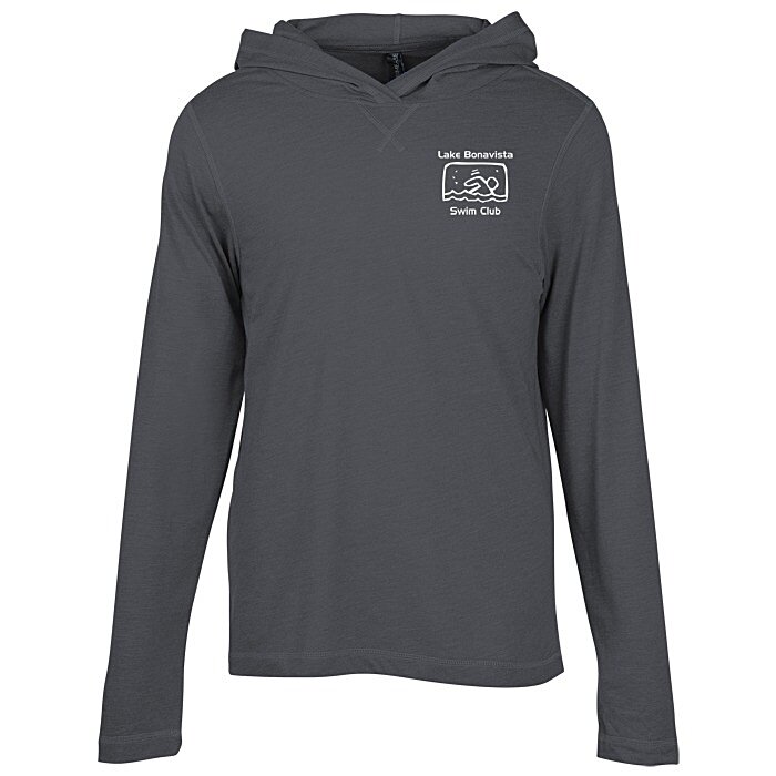 Custom Primease Tri-Blend Hooded Tee - Men's