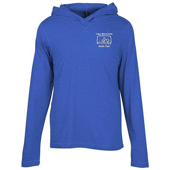 Custom Primease Tri-Blend Hooded Tee - Men's