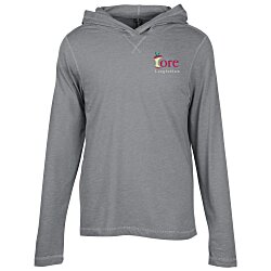 Custom Primease Tri-Blend Hooded Tee - Men's - Embroidered