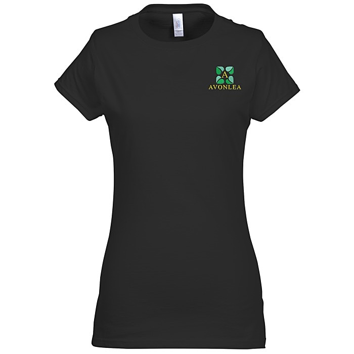 Custom Gildan Softstyle T-Shirt - Ladies' - Embroidered