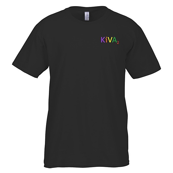 Custom Gildan Softstyle T-Shirt - Men's - Embroidered