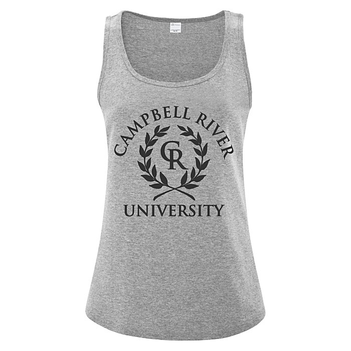 Custom Everyday Cotton Tank Top - Ladies' - Colours - Screen