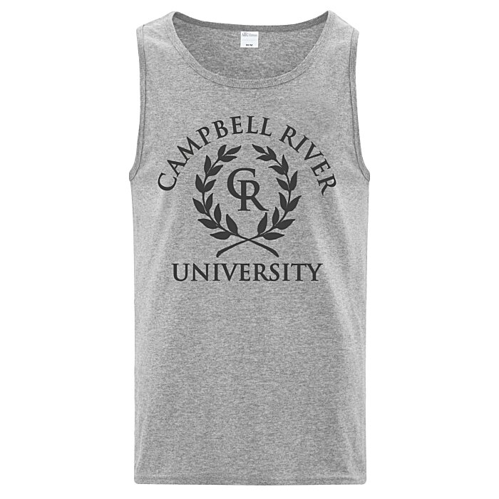 Custom Everyday Cotton Tank Top - Men's - Colours - Screen