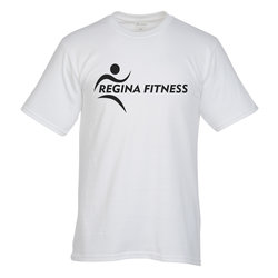 Custom Everyday Cotton T-Shirt - Men's - White - Screen