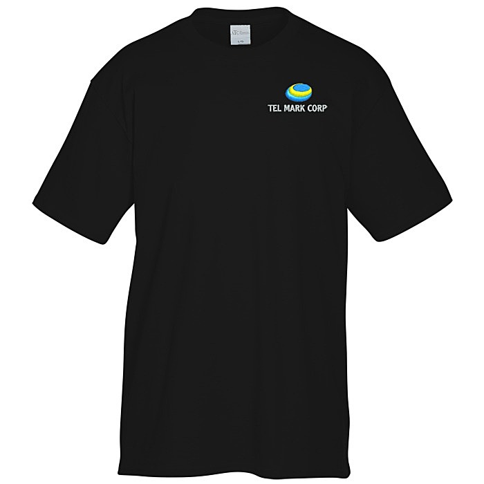 Custom Everyday Cotton T-Shirt - Men's - Colours - Embroidered