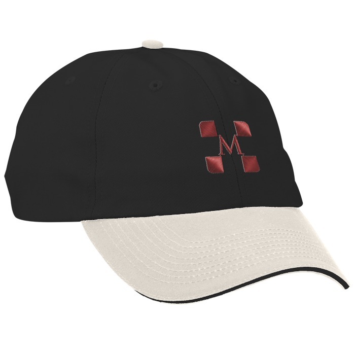 Custom Brushed Cotton Twill Sandwich Cap - Two Tone - 24 hr