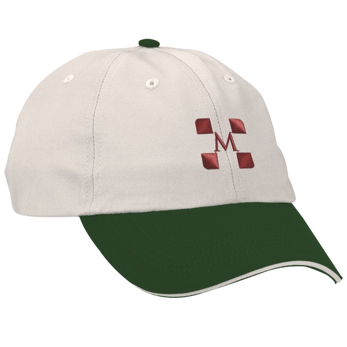 Custom Brushed Cotton Twill Sandwich Cap - Two Tone - 24 hr