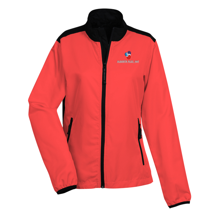 Custom Hudson Colourblock Lightweight Jacket - Ladies' - 24 hr