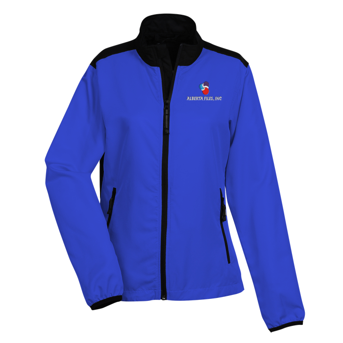 Custom Hudson Colourblock Lightweight Jacket - Ladies' - 24 hr