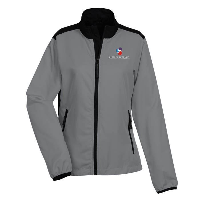 Custom Hudson Colourblock Lightweight Jacket - Ladies' - 24 hr