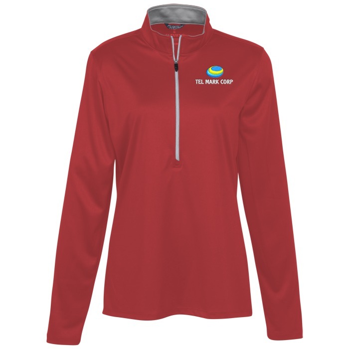 Custom Vega Tech 1/4-Zip Pullover - Ladies'