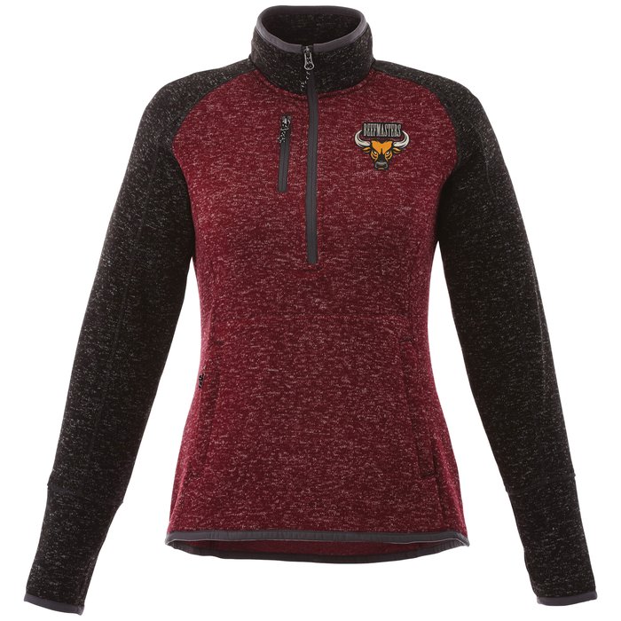 Custom Vorlage 1/2-Zip Knit Jacket - Ladies'