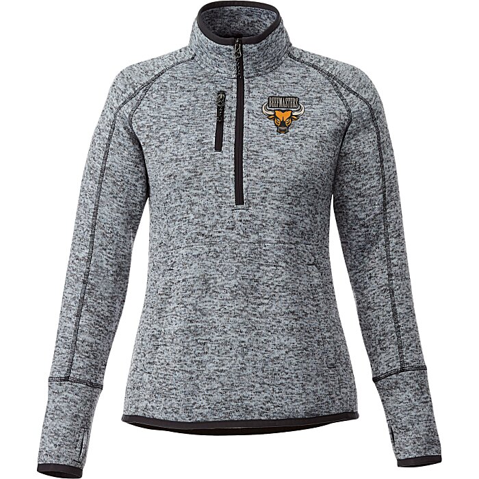 Custom Vorlage 1/2-Zip Knit Jacket - Ladies'