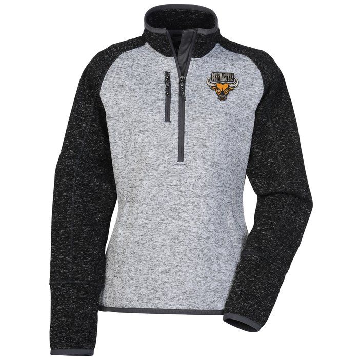 Custom Vorlage 1/2-Zip Knit Jacket - Ladies'