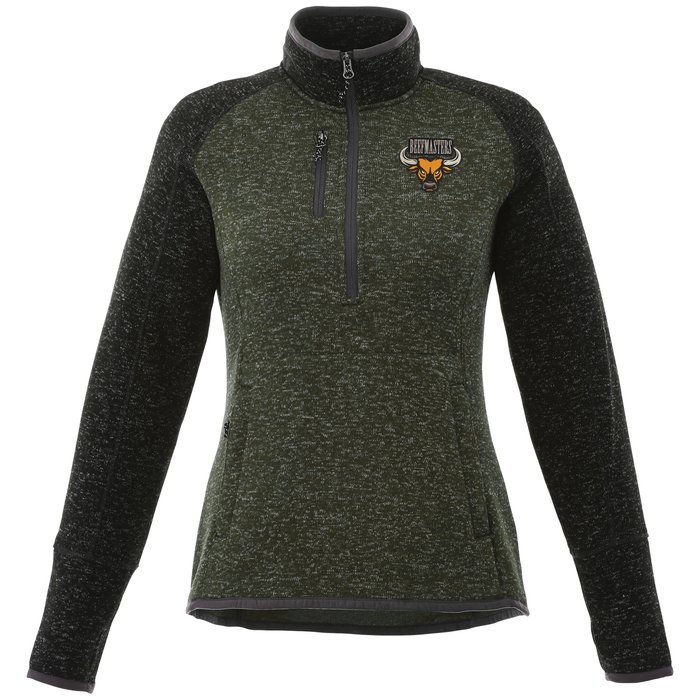Custom Vorlage 1/2-Zip Knit Jacket - Ladies'