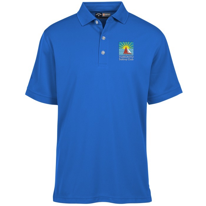 Custom Callaway Ottoman Texture Polo - Men's