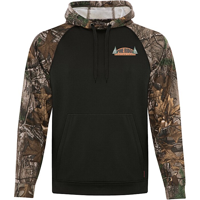 Custom Realtree Tech Fleece Hooded Sweatshirt
