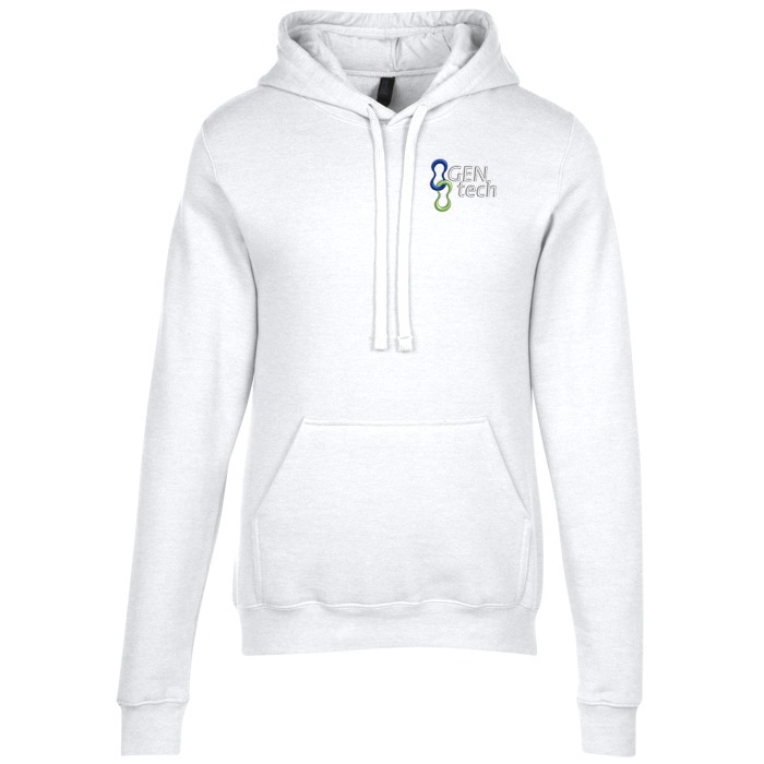 Custom M&O Knits Cotton Blend Hooded Sweatshirt - Embroidered