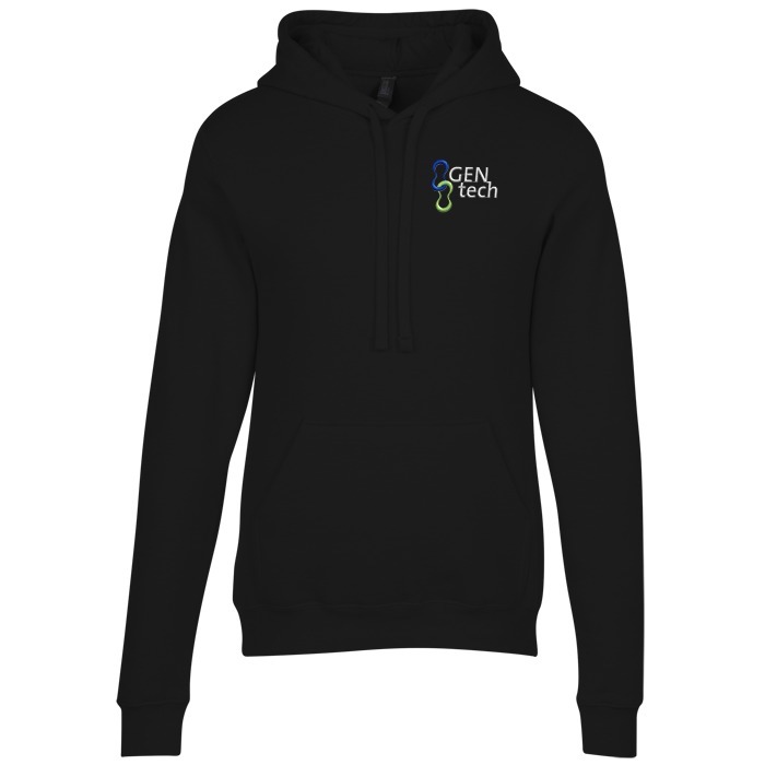 Custom M&O Knits Cotton Blend Hooded Sweatshirt - Embroidered