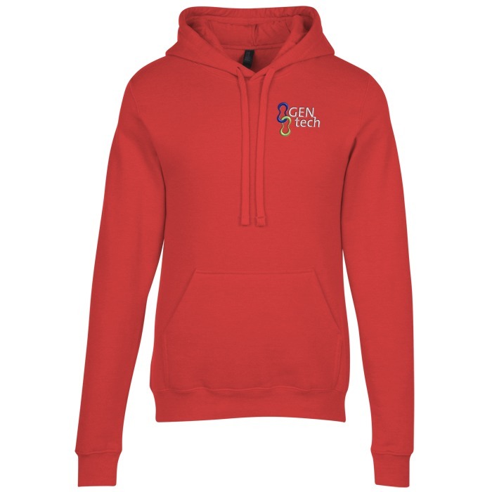 Custom M&O Knits Cotton Blend Hooded Sweatshirt - Embroidered