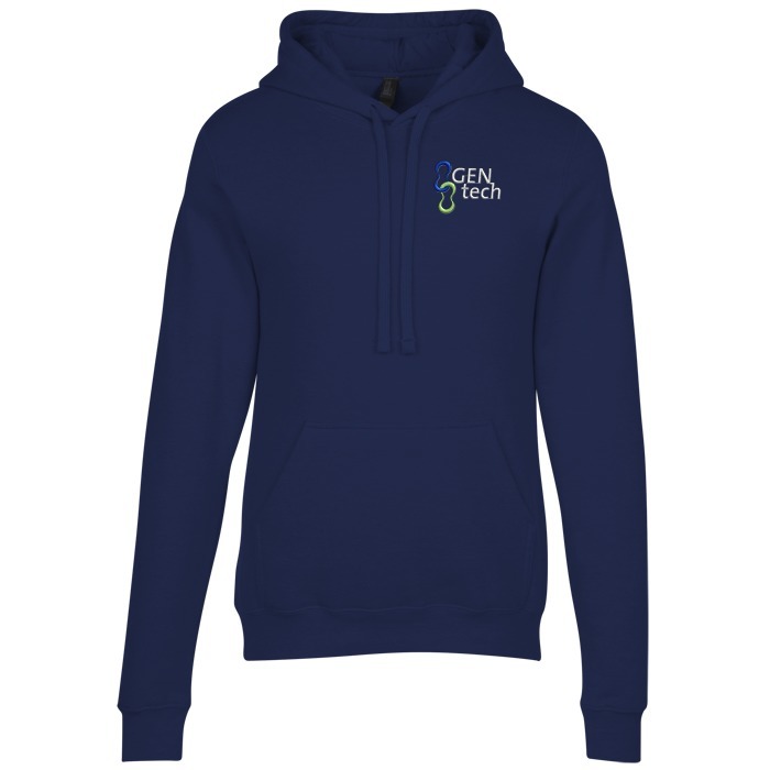 Custom M&O Knits Cotton Blend Hooded Sweatshirt - Embroidered