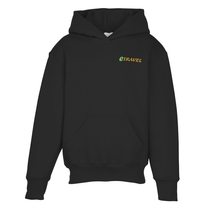 Custom Everyday Hooded Sweatshirt - Youth - Embroidered