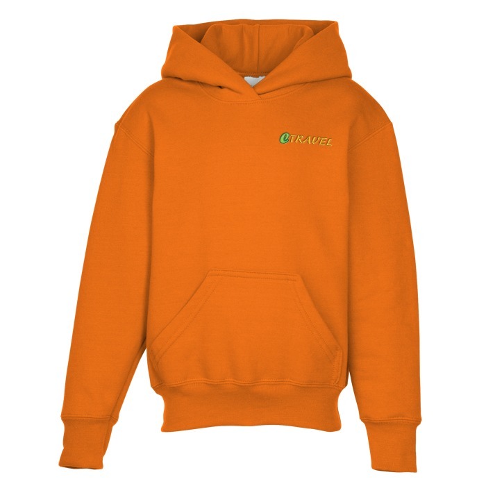 Custom Everyday Hooded Sweatshirt - Youth - Embroidered