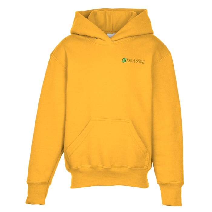 Custom Everyday Hooded Sweatshirt - Youth - Embroidered