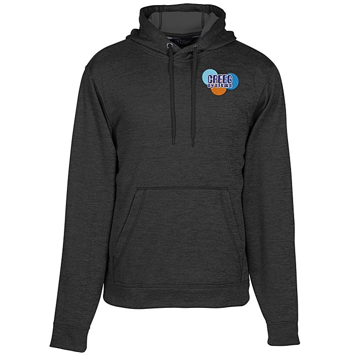Custom Dynamic Heather Performance Hoodie - Men's