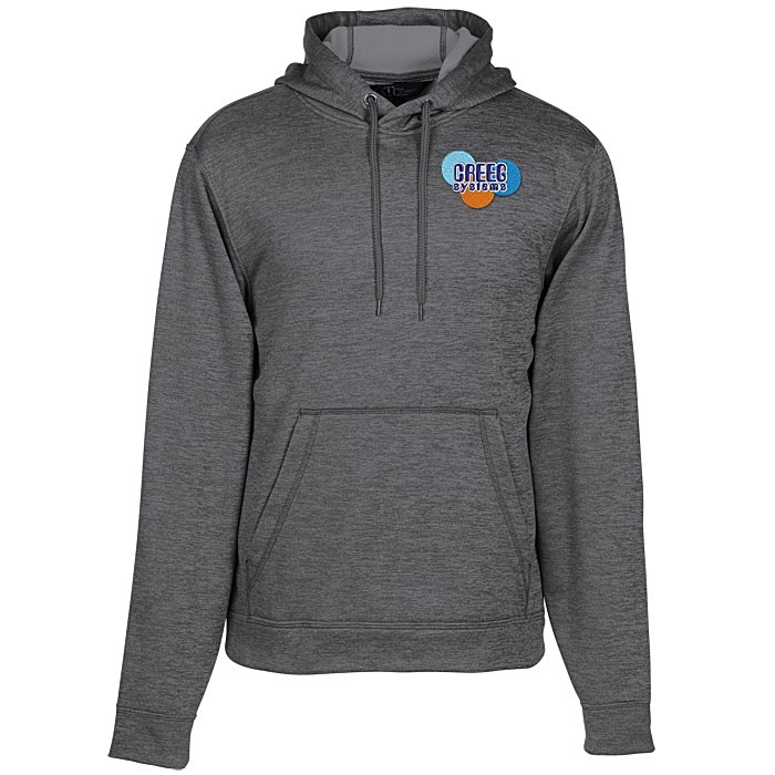 Custom Dynamic Heather Performance Hoodie - Men's