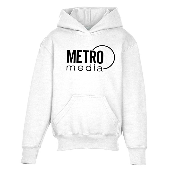 Custom Everyday Hooded Sweatshirt - Youth - Screen