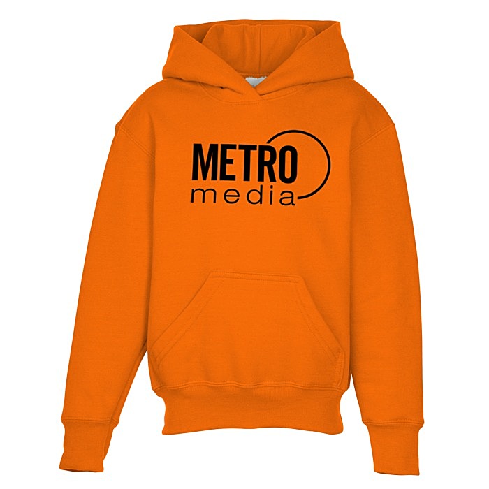 Custom Everyday Hooded Sweatshirt - Youth - Screen