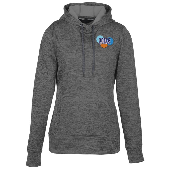 Custom Dynamic Heather Performance Hoodie - Ladies'